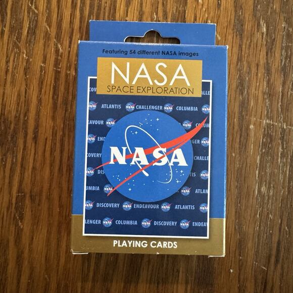 NASA Space Shuttle Exploration Playing Cards 54 Images New Sealed Italy 2008 - Picture 1 of 14